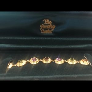 New Gold and gemstone bracelet